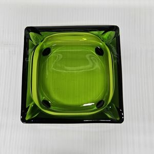 Vintage 70s Green 4 Slot Ashtray